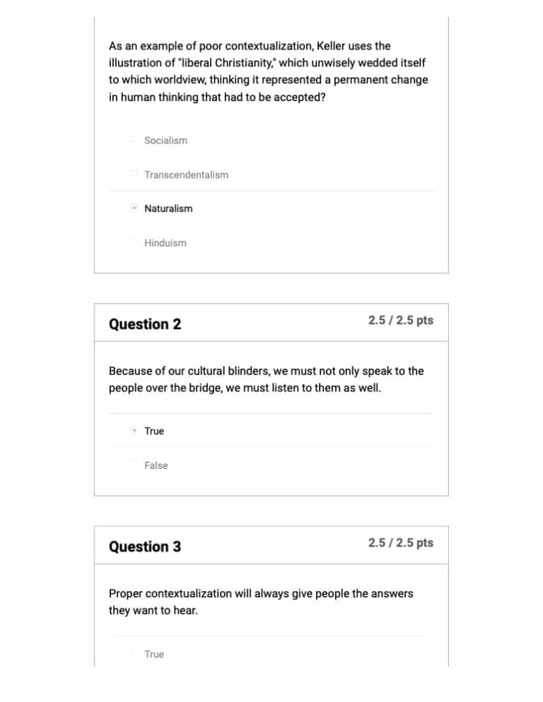 Rlgn 210 quiz 4 quiz collect